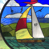 Stained Glass Windows, panels and doors from Stained Glass Work by Shelagh Davies