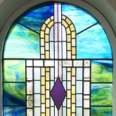 Stained Glass Windows, panels and doors from Stained Glass Work by Shelagh Davies