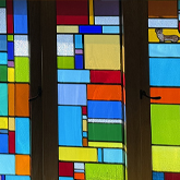 Stained Glass Windows, panels and doors from Stained Glass Work by Shelagh Davies