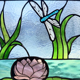 Stained Glass Windows, panels and doors from Stained Glass Work by Shelagh Davies